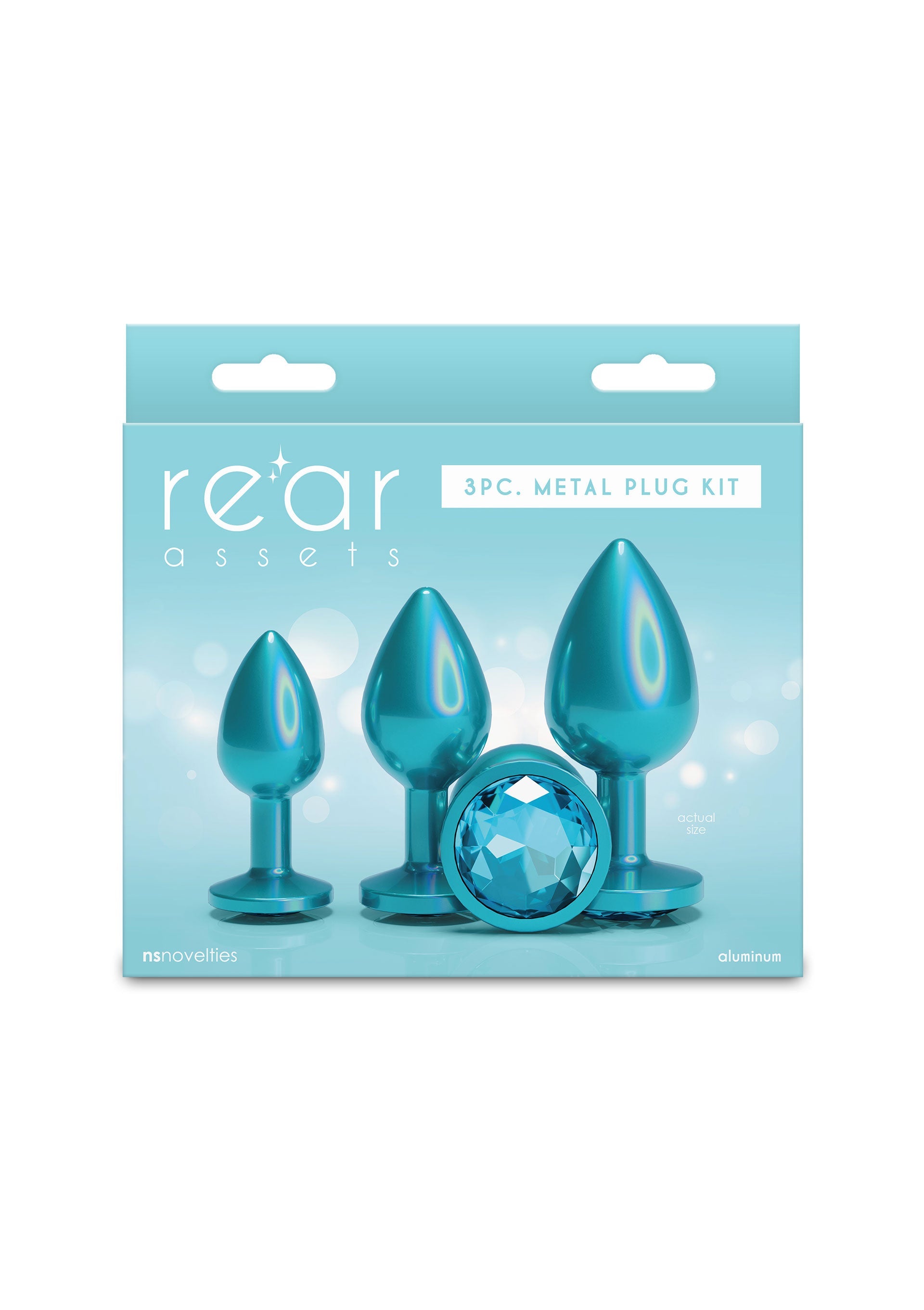Jouet anal NS Novelties Iridescent Trainer Kit 3 Pcs