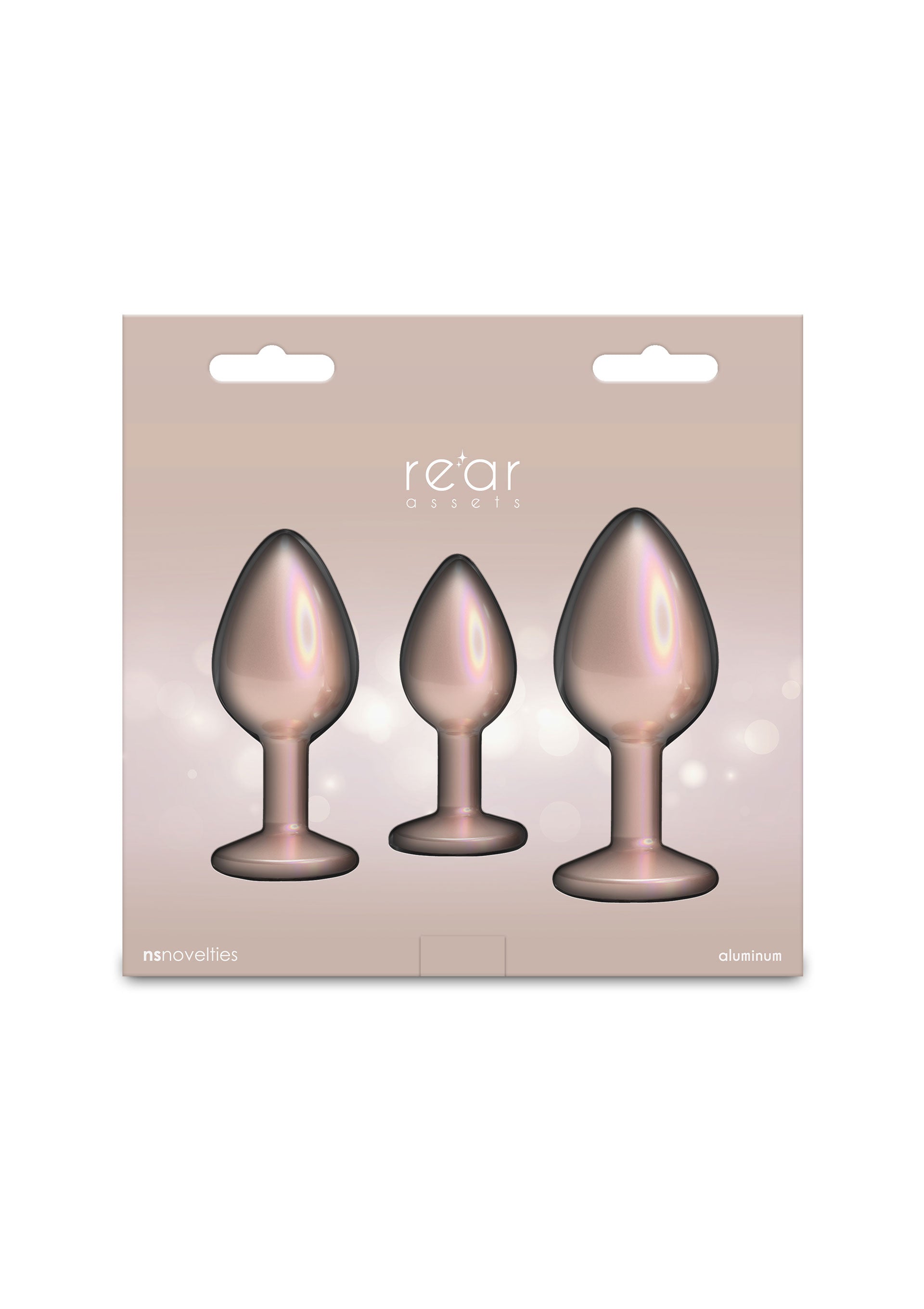 Jouet anal NS Novelties Iridescent Trainer Kit 3 Pcs