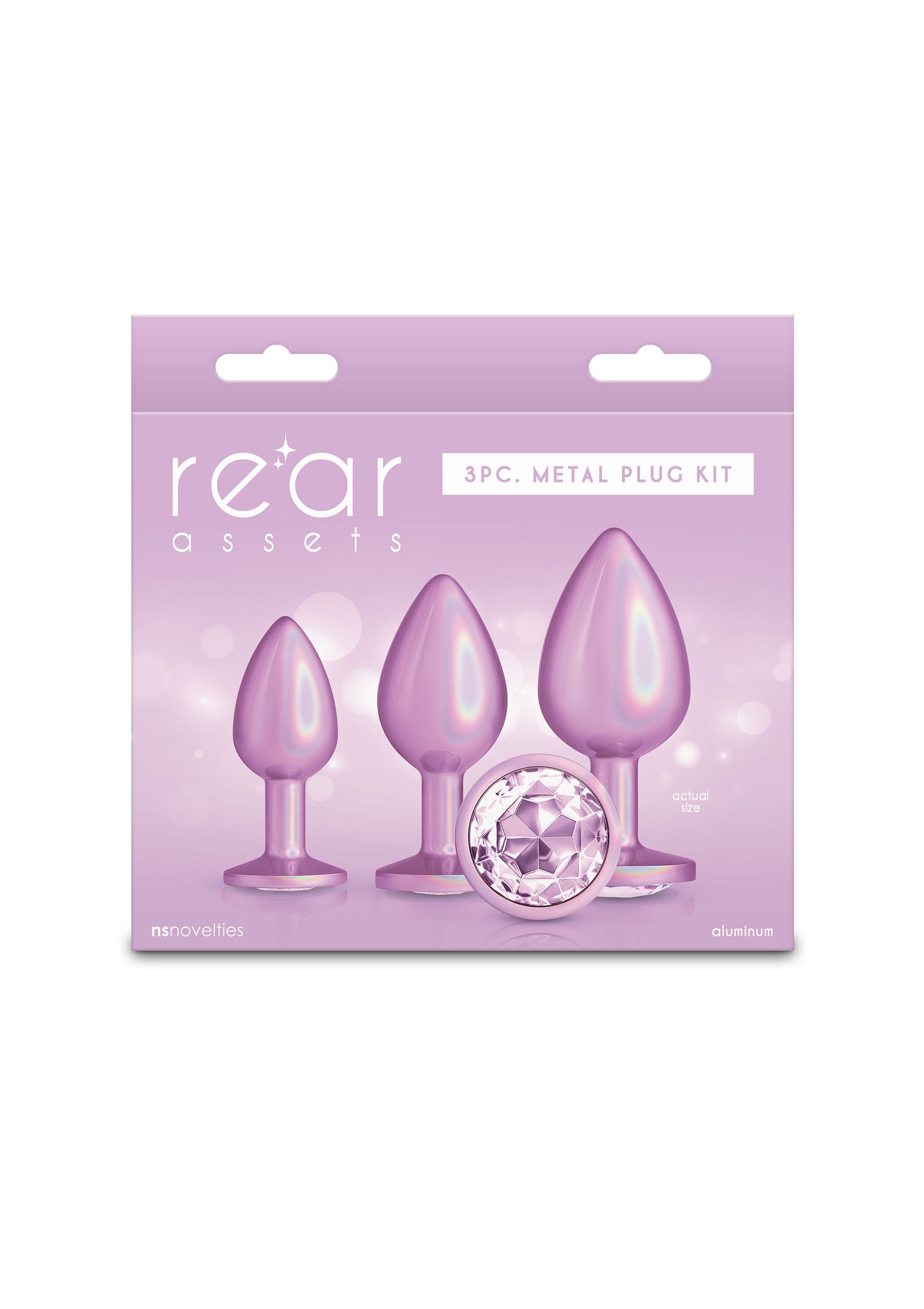 Jouet anal NS Novelties Trainer Kit Iridescent
