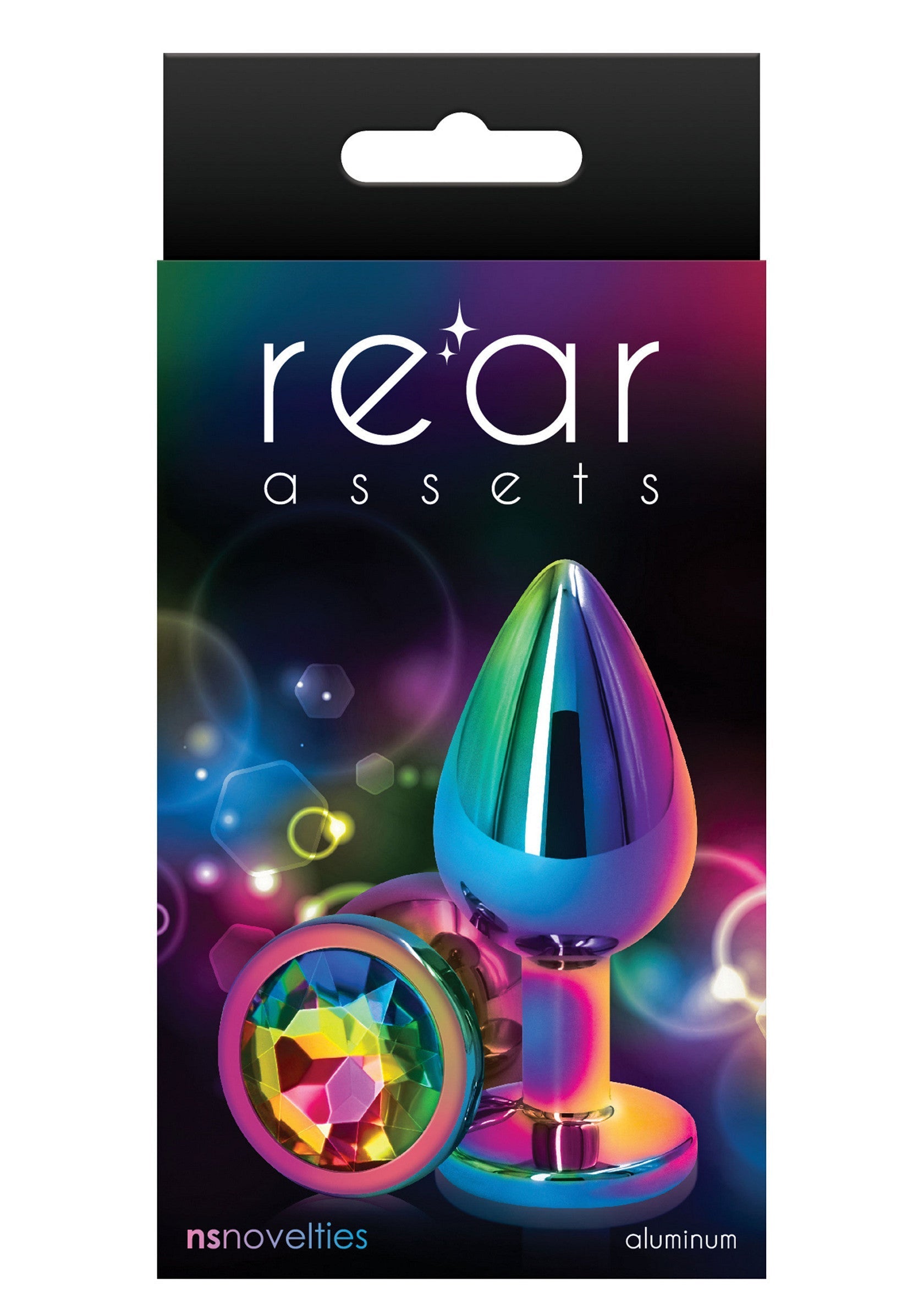 Jouet anal NS Novelties Rear Assets Mulitcolor M