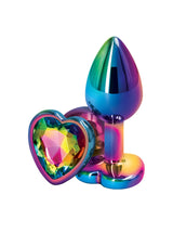 Jouet anal NS Novelties Rear Assets Mulitcolor Heart S