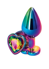 Jouet anal NS Novelties Rear Assets Mulitcolor Heart M