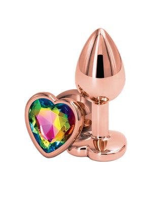 Jouet anal NS Novelties Rear Assets Rose Gold Heart S
