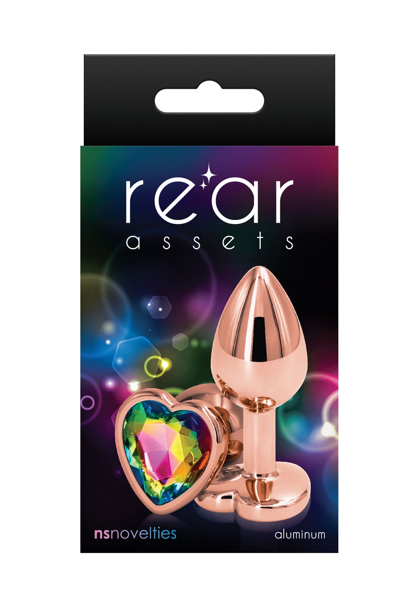 Jouet anal NS Novelties Rear Assets Rose Gold Heart S