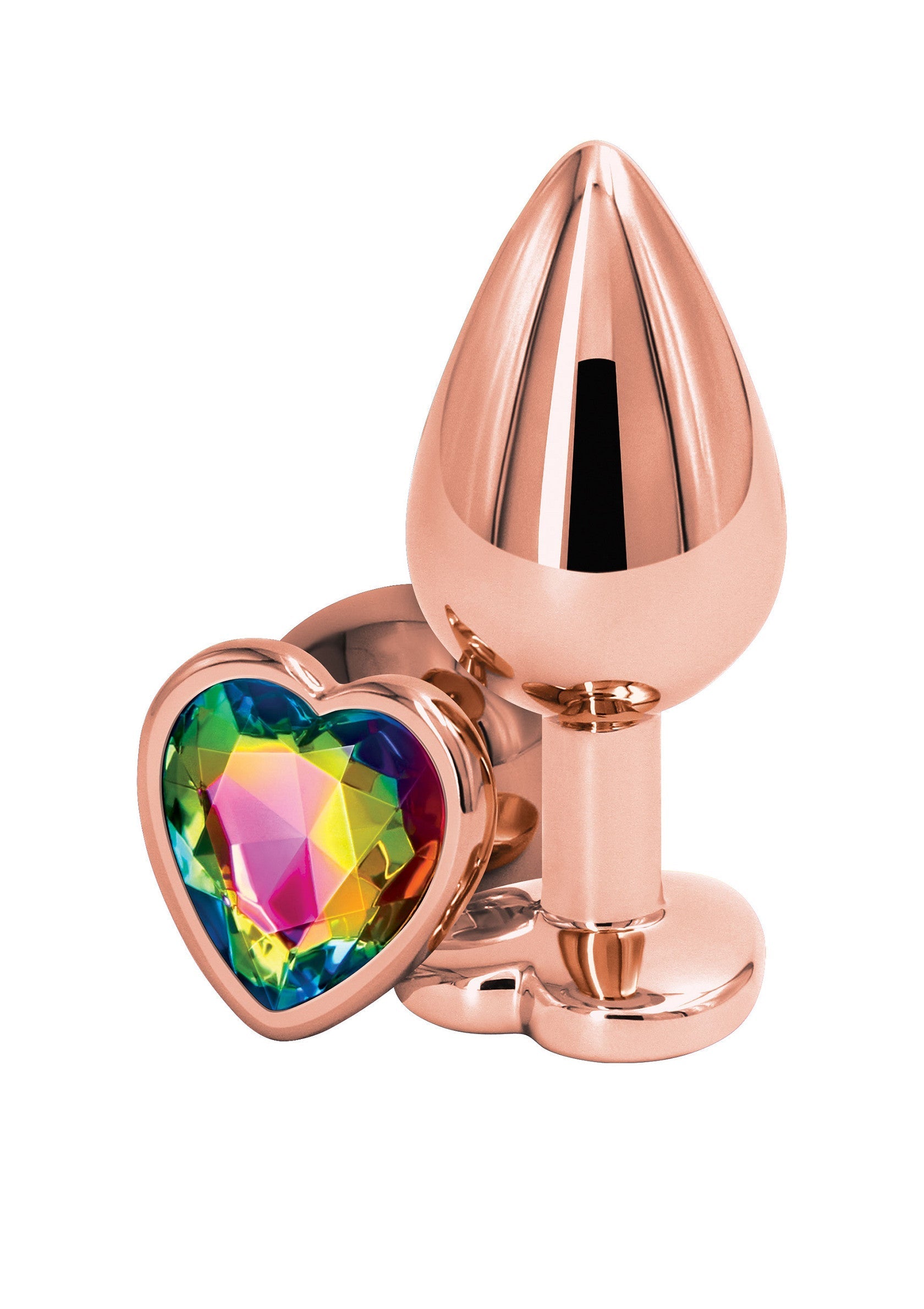 Jouet anal NS Novelties Rear Assets Rose Gold Heart M