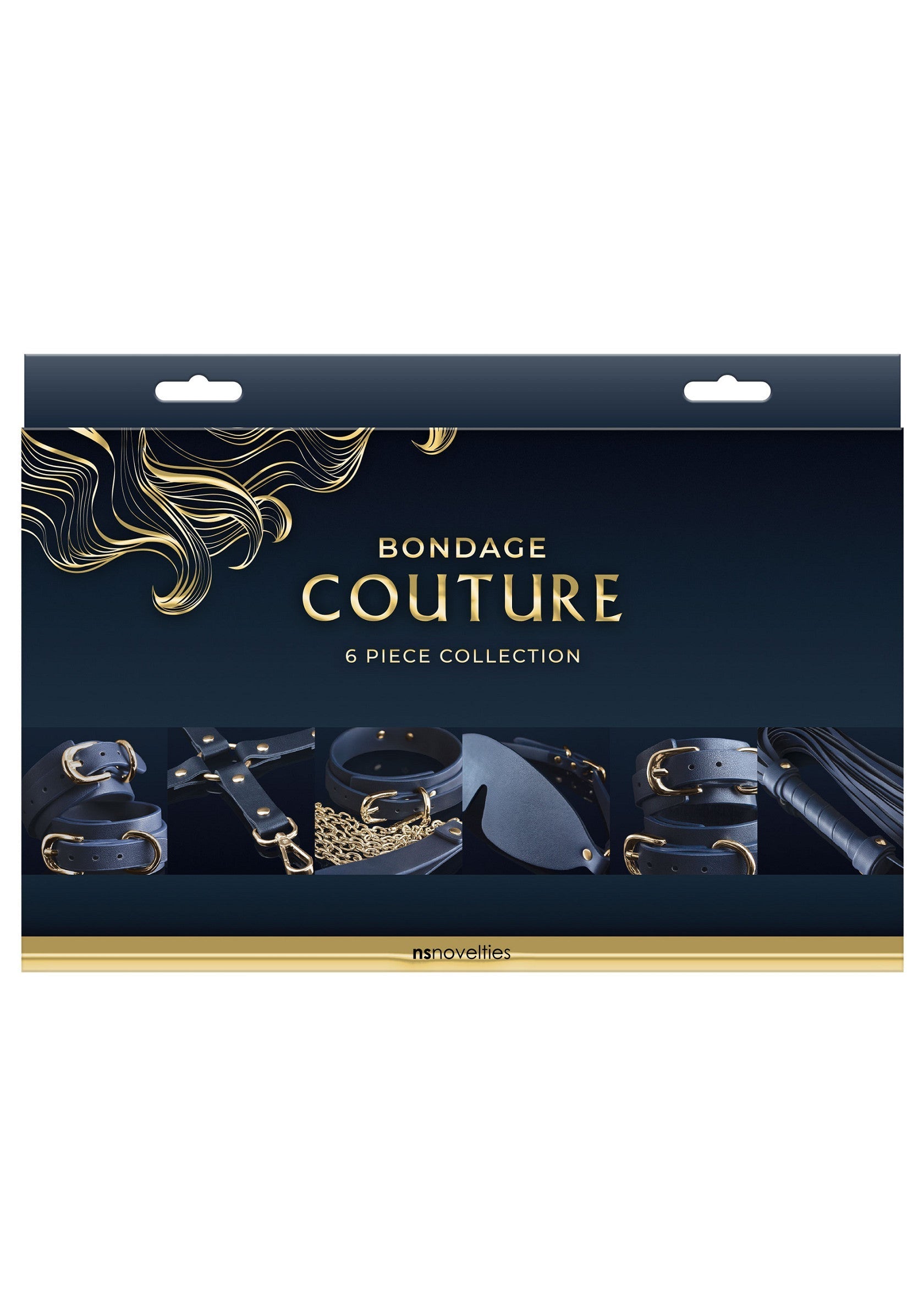 Jeu coquin NS Novelties Bondage Couture 6 Piece Kit