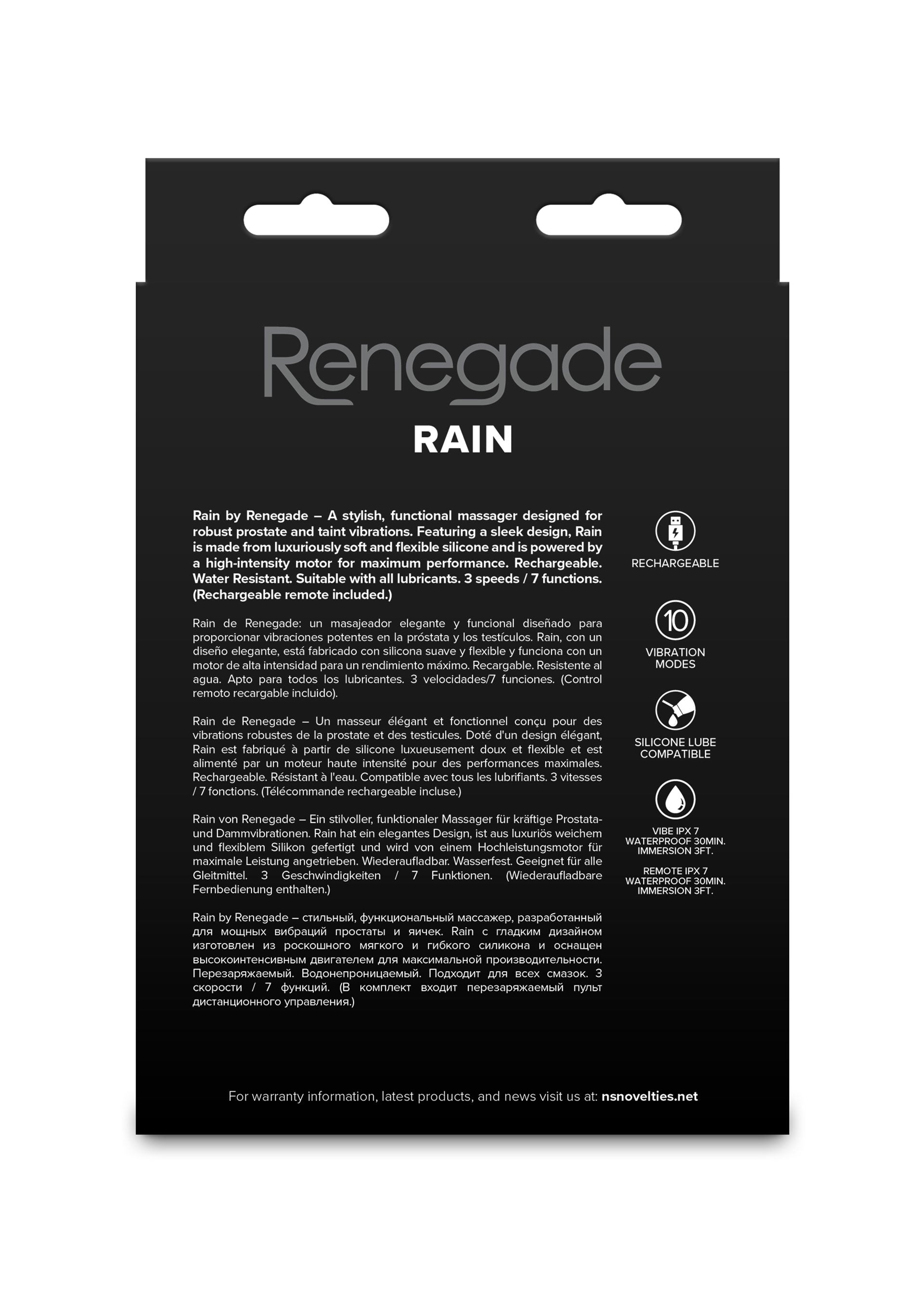 Jouet anal NS Novelties Rain Prostate Plug