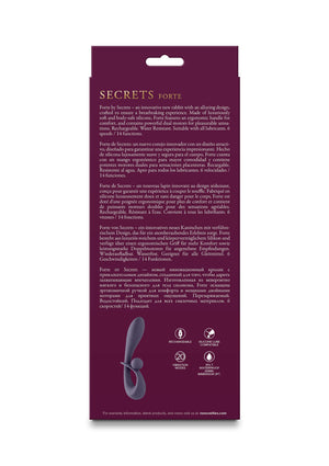 Vibromasseur NS Novelties Secrets Forte
