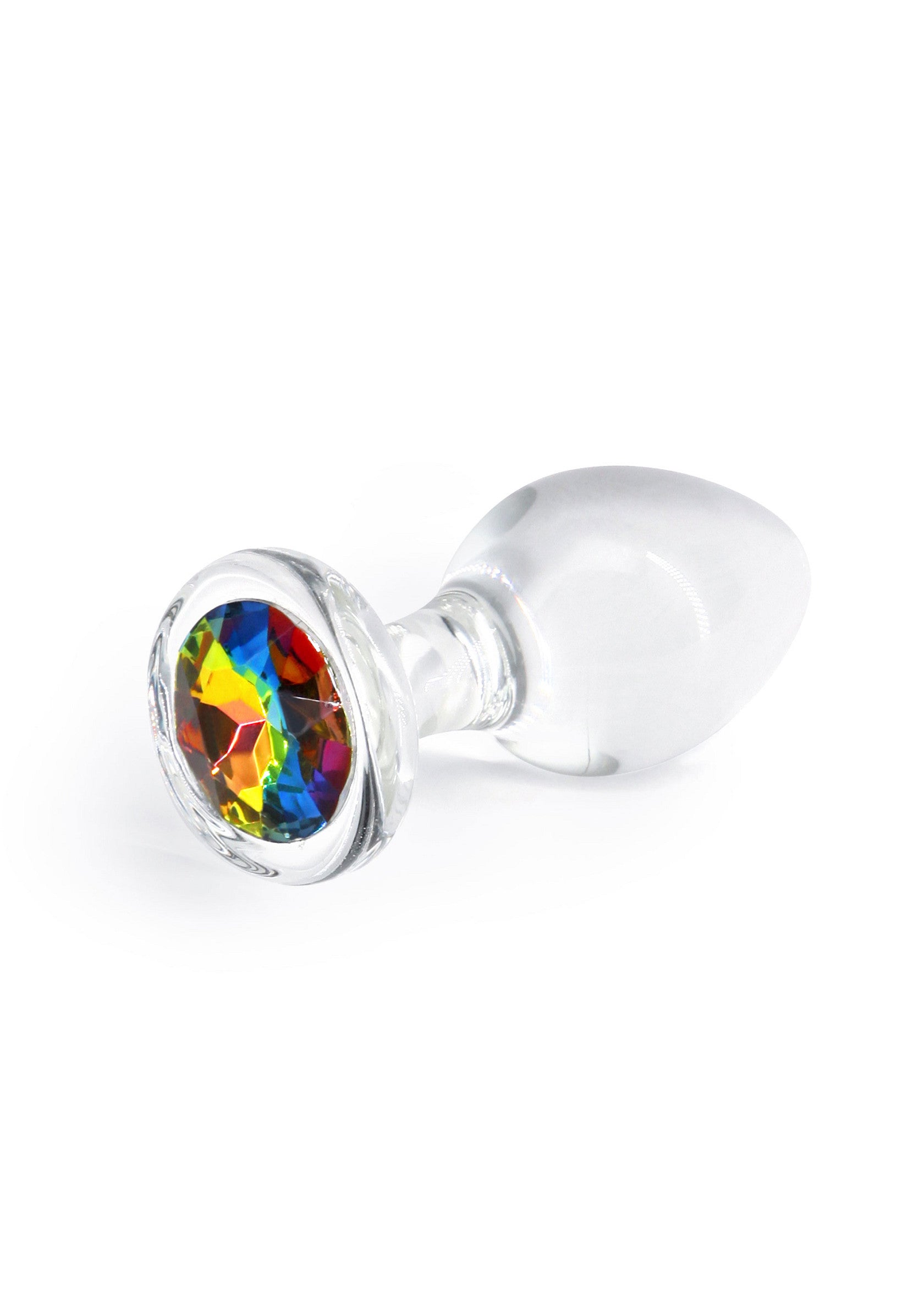 Jouet anal NS Novelties Crystal Desires Rainbow Gem Medium