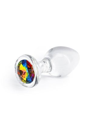 Jouet anal NS Novelties Crystal Desires Rainbow Gem Medium