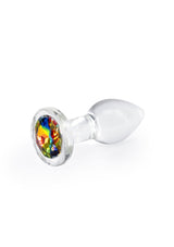 Jouet anal NS Novelties Crystal Desires Rainbow Gem Small