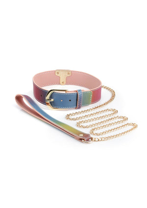 Accessoire BDSM NS Novelties Spectra Bondage Collar & Leash