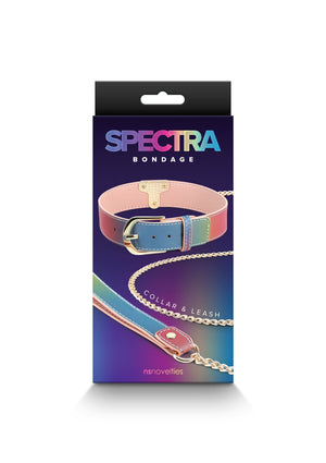 Accessoire BDSM NS Novelties Spectra Bondage Collar & Leash