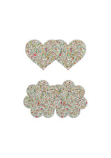Accessoire BDSM NS Novelties Pasties Heart & Flower 2 Pair
