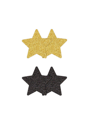 Accessoire BDSM NS Novelties Pasties Glitter Stars 2 Pair