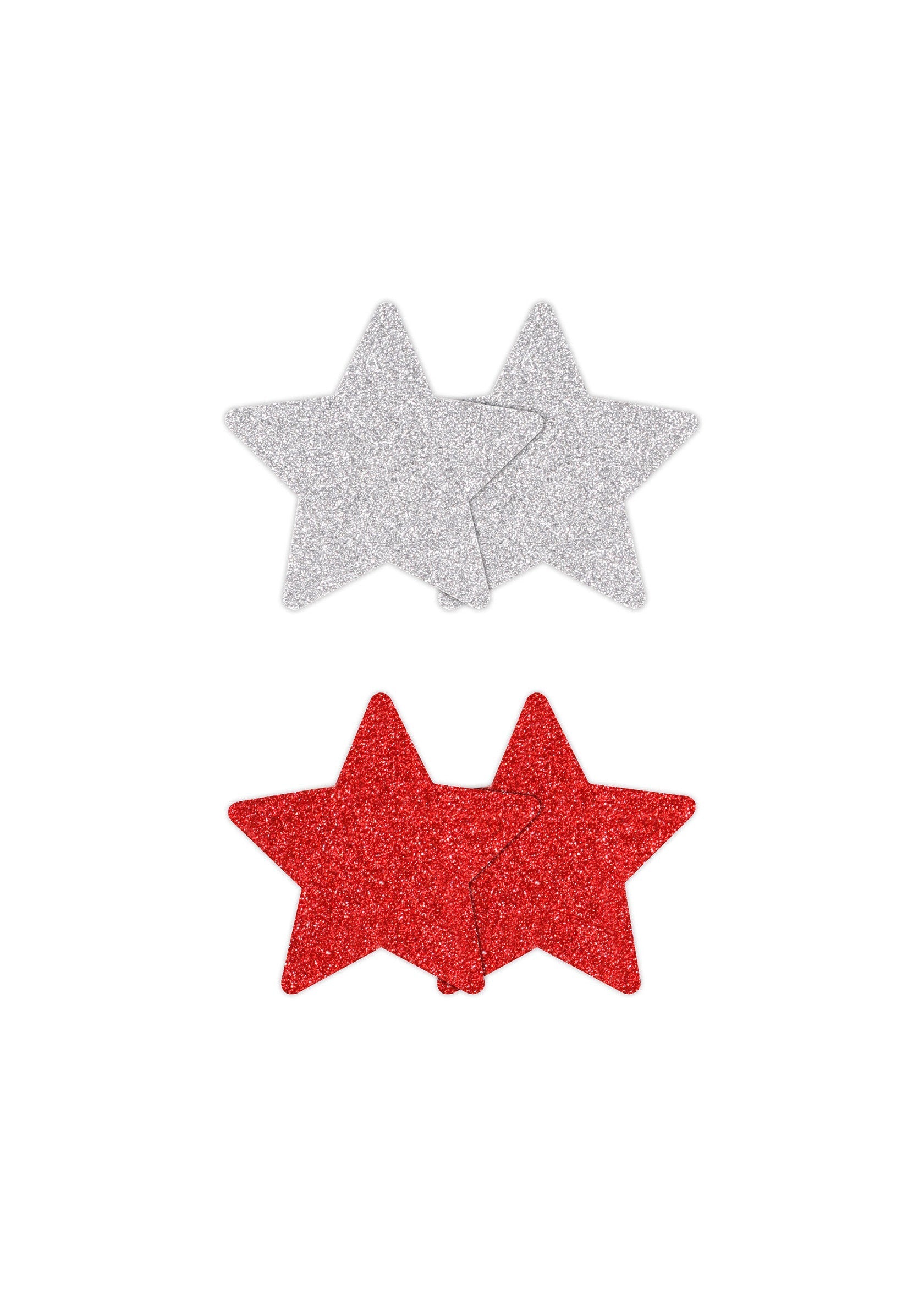 Accessoire BDSM NS Novelties Pasties Glitter Stars 2 Pair