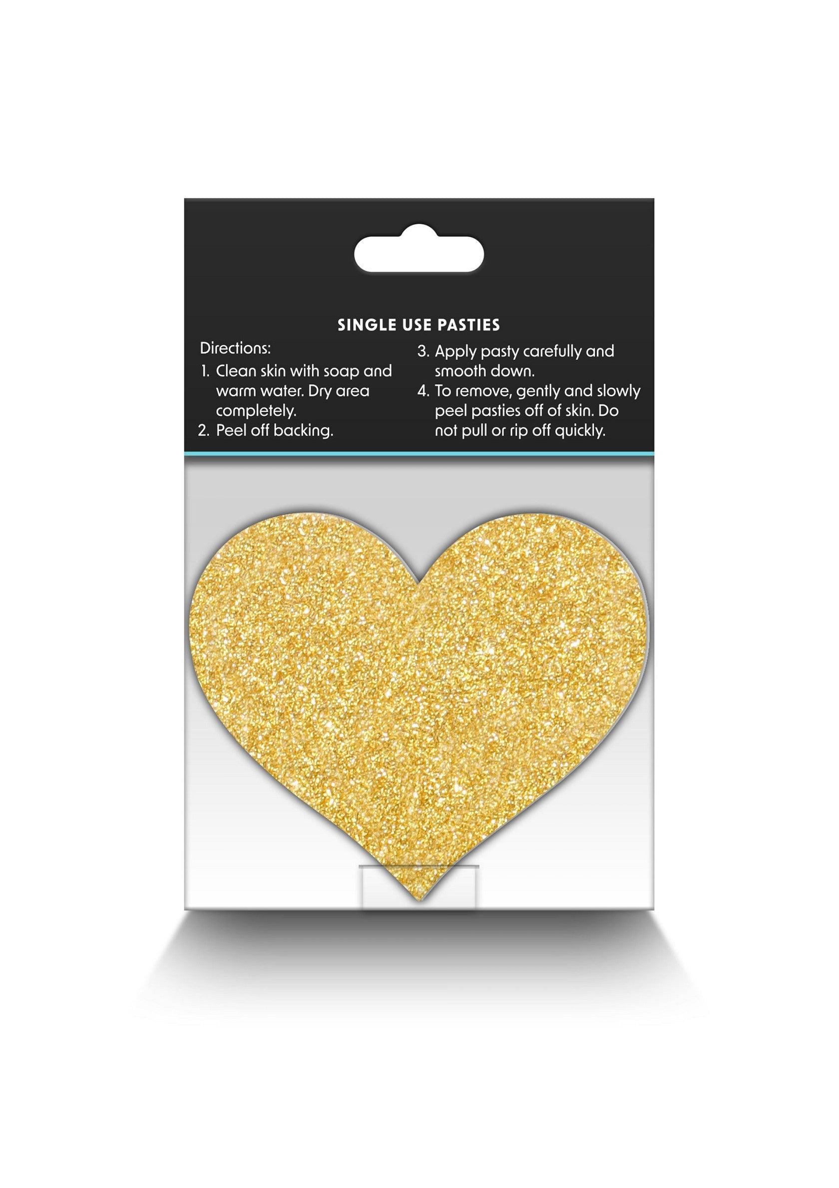 Accessoire BDSM NS Novelties Pasties Glitter Hearts 2 Pair