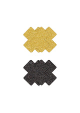 Accessoire BDSM NS Novelties Pasties Glitter Cross 2 Pair