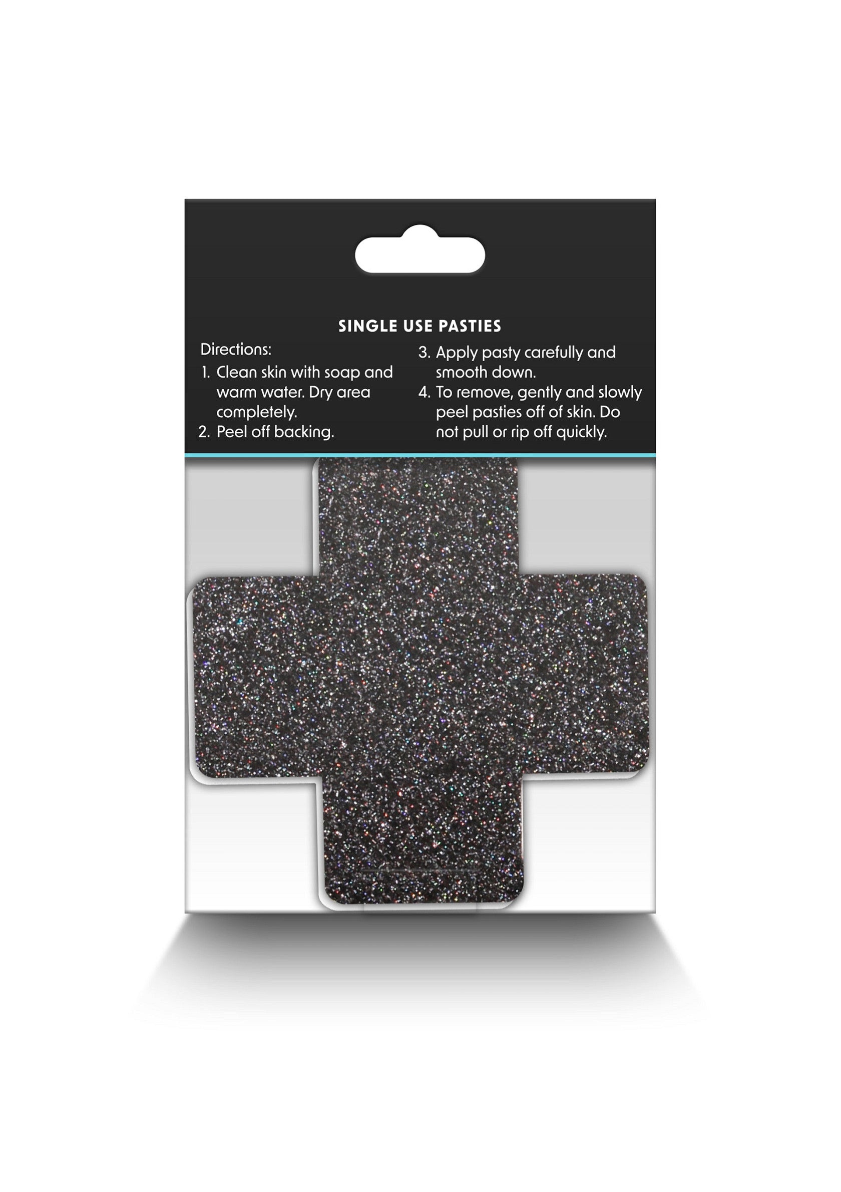 Accessoire BDSM NS Novelties Pasties Glitter Cross 2 Pair