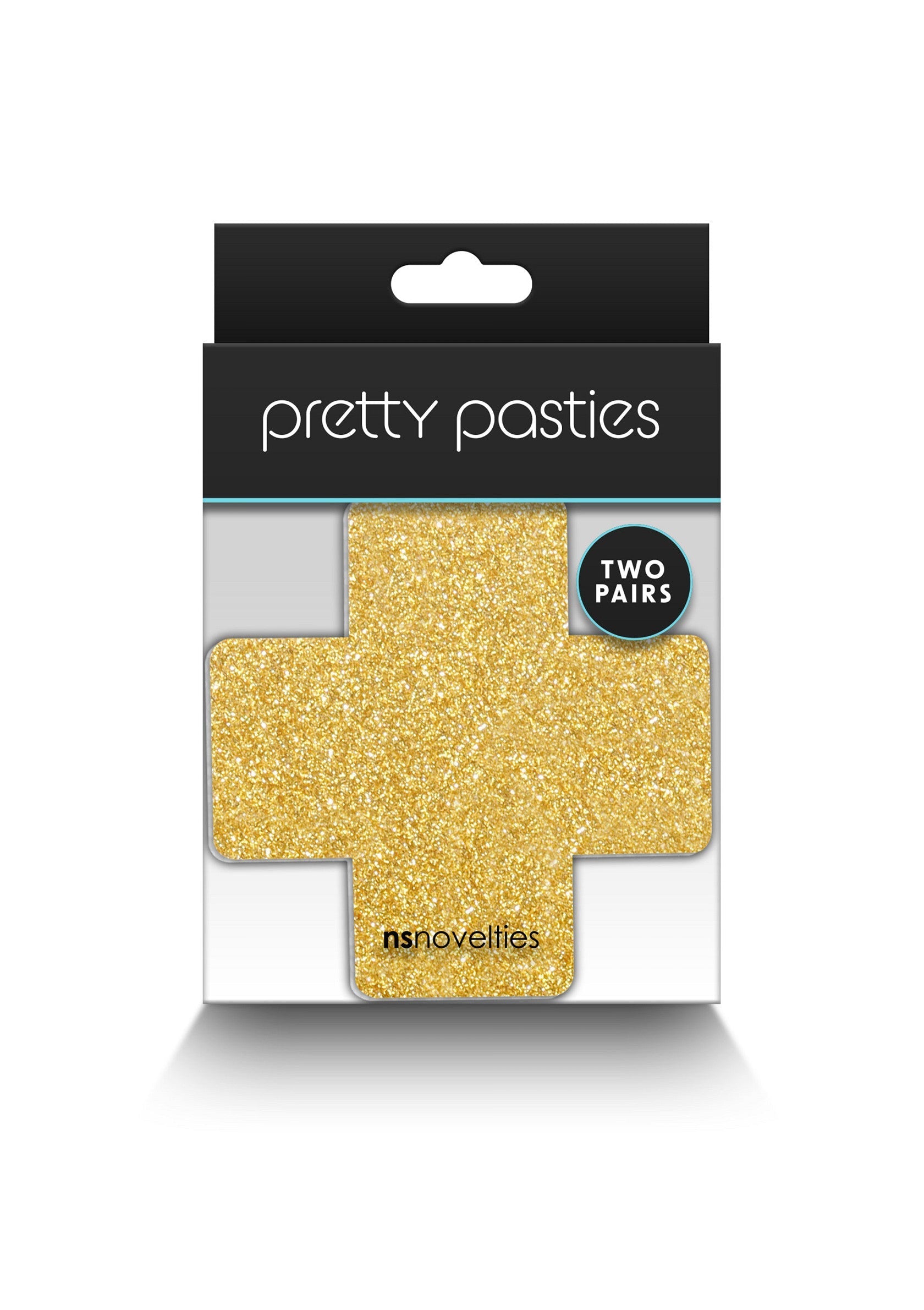 Accessoire BDSM NS Novelties Pasties Glitter Cross 2 Pair