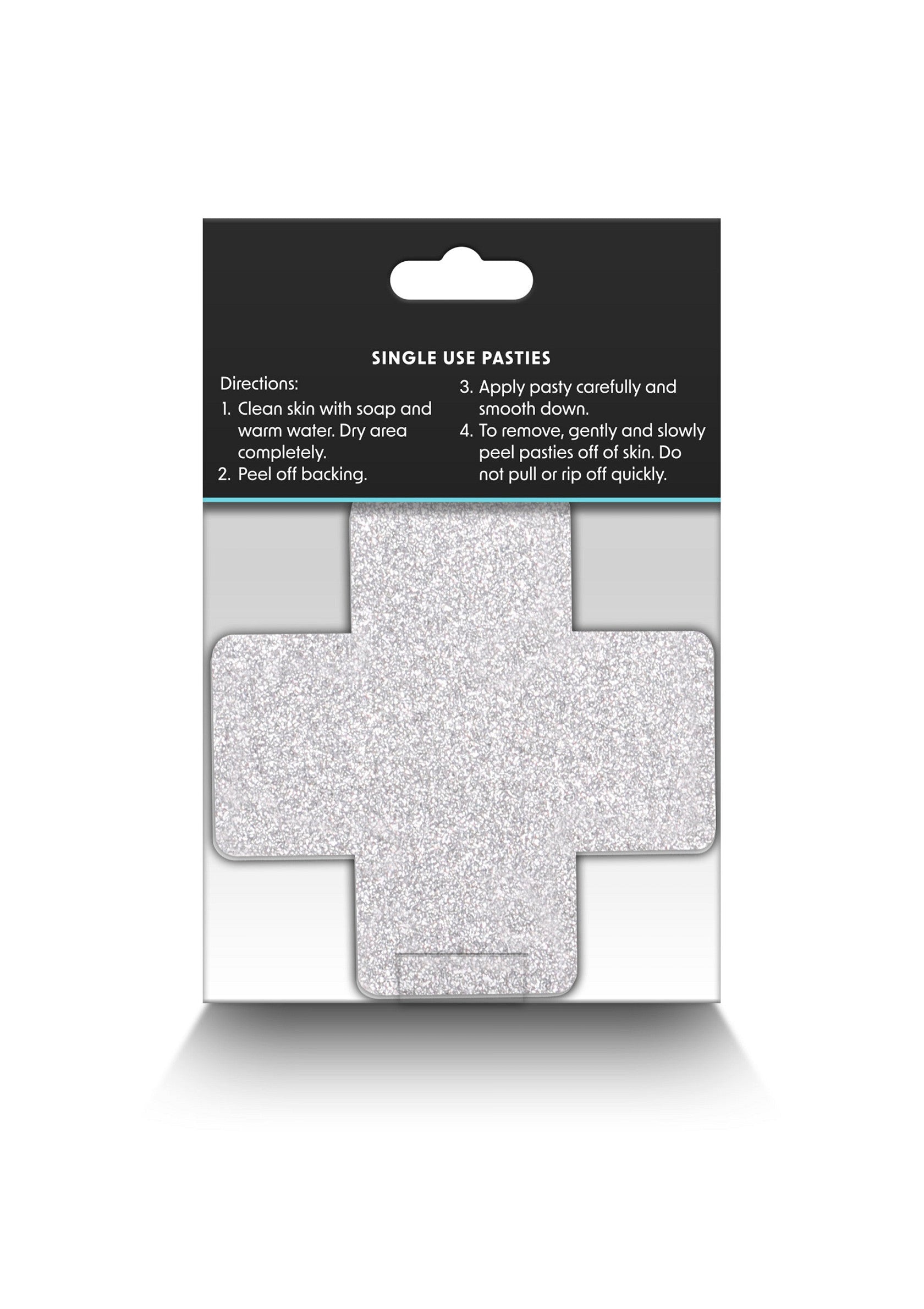 Accessoire BDSM NS Novelties Pasties Glitter Cross 2 Pair