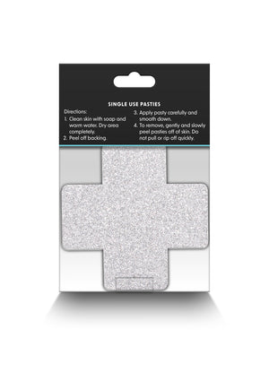Accessoire BDSM NS Novelties Pasties Glitter Cross 2 Pair