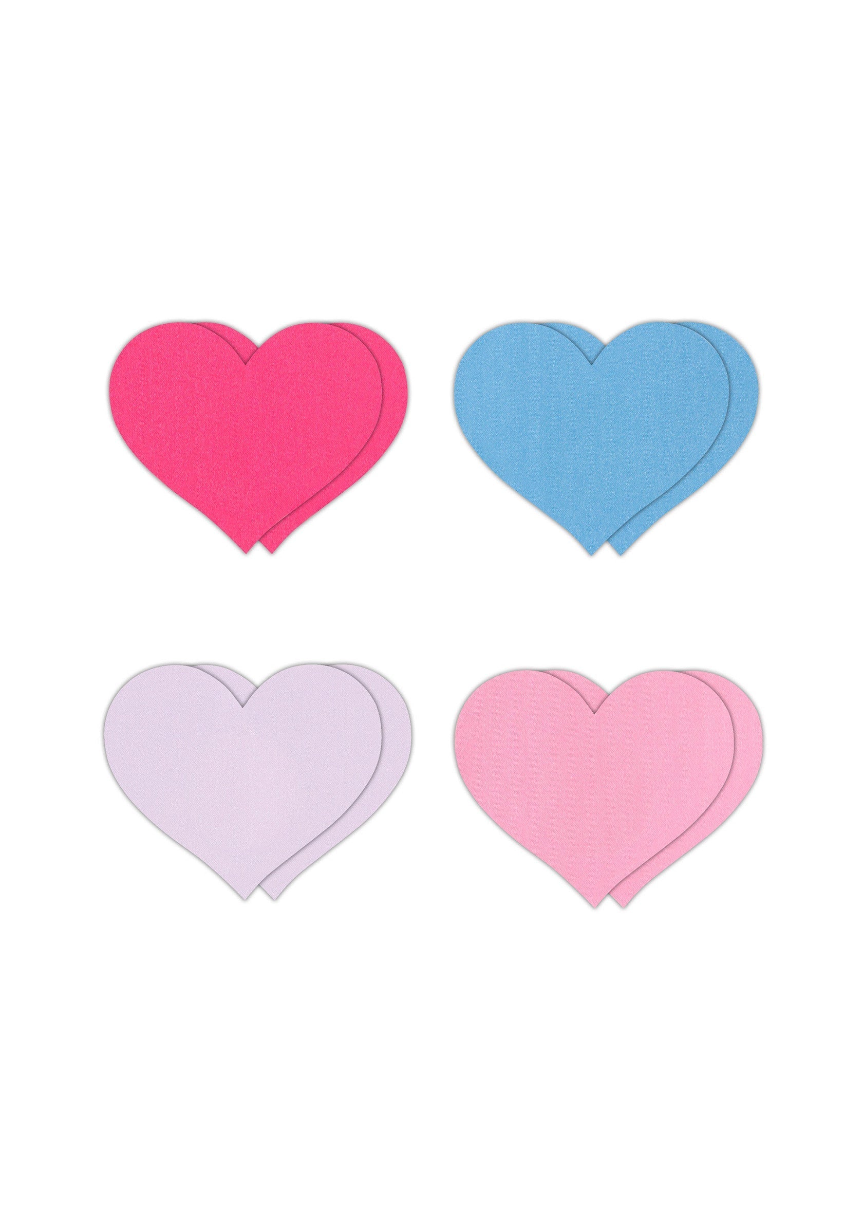 Accessoire BDSM NS Novelties Pasties Heart II Assort 4 Pair