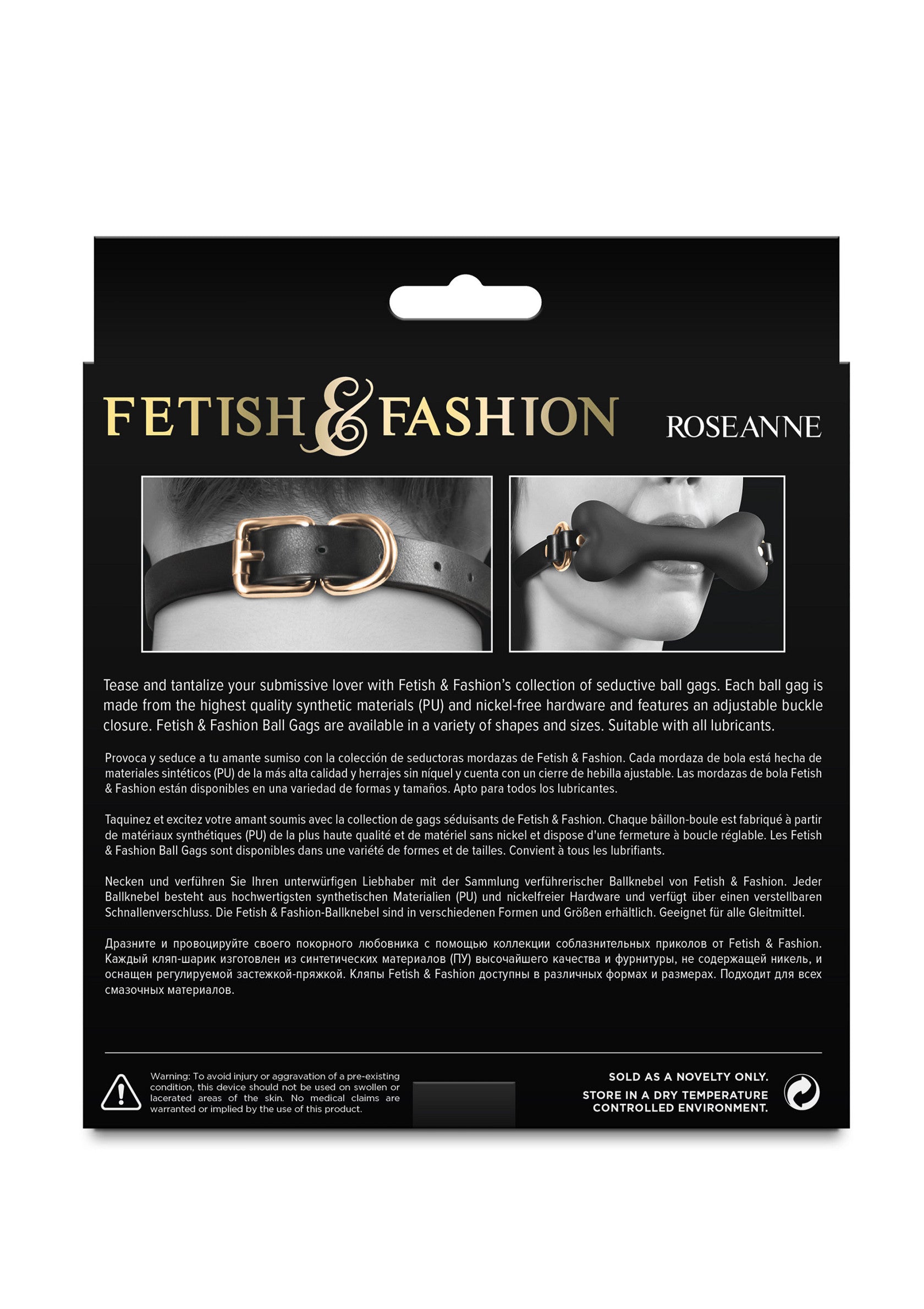 Accessoire BDSM NS Novelties Fetish & Fashion Roseanne Gag