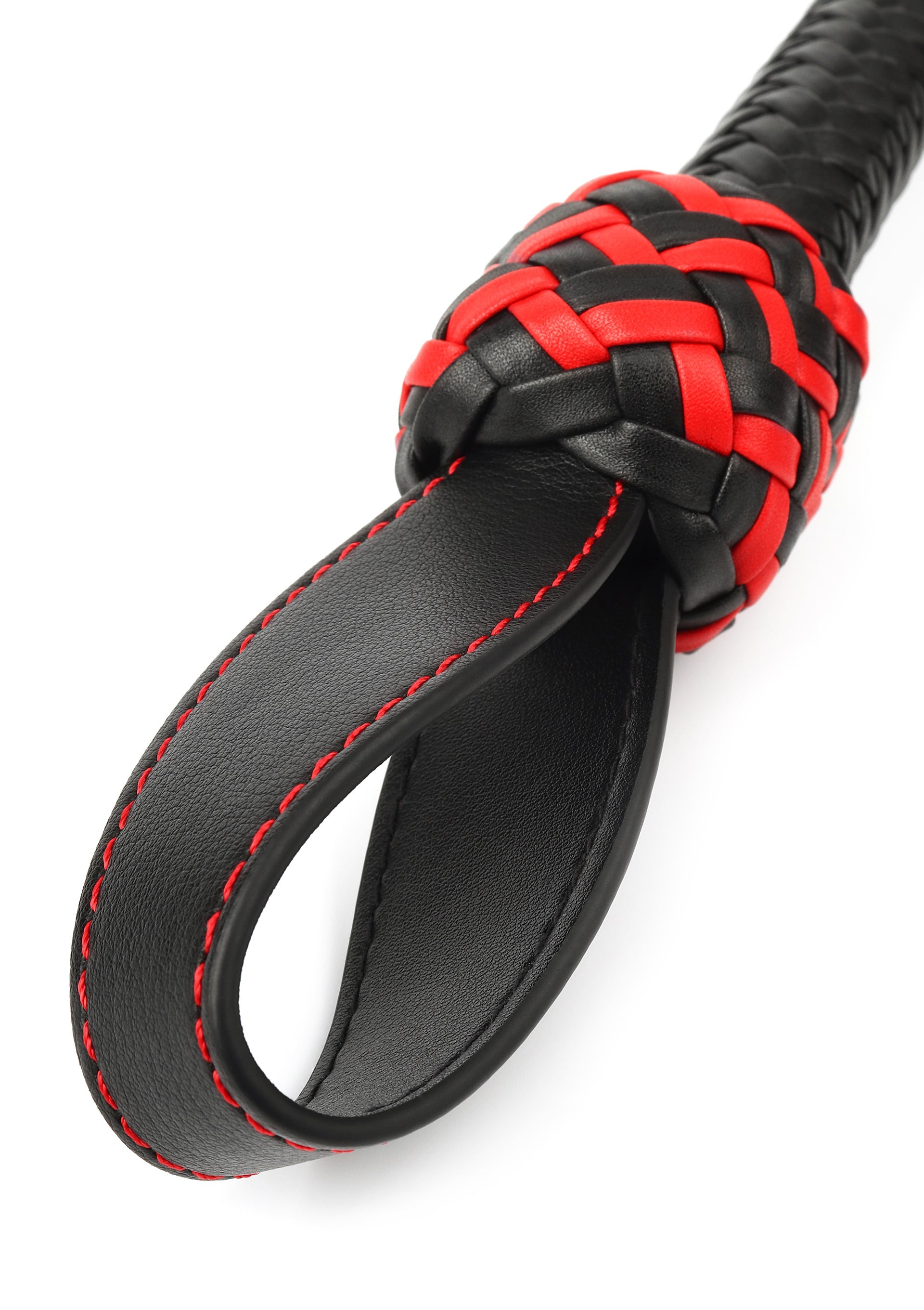Accessoire BDSM Hidden Desire Genuine Leather Roses Whip