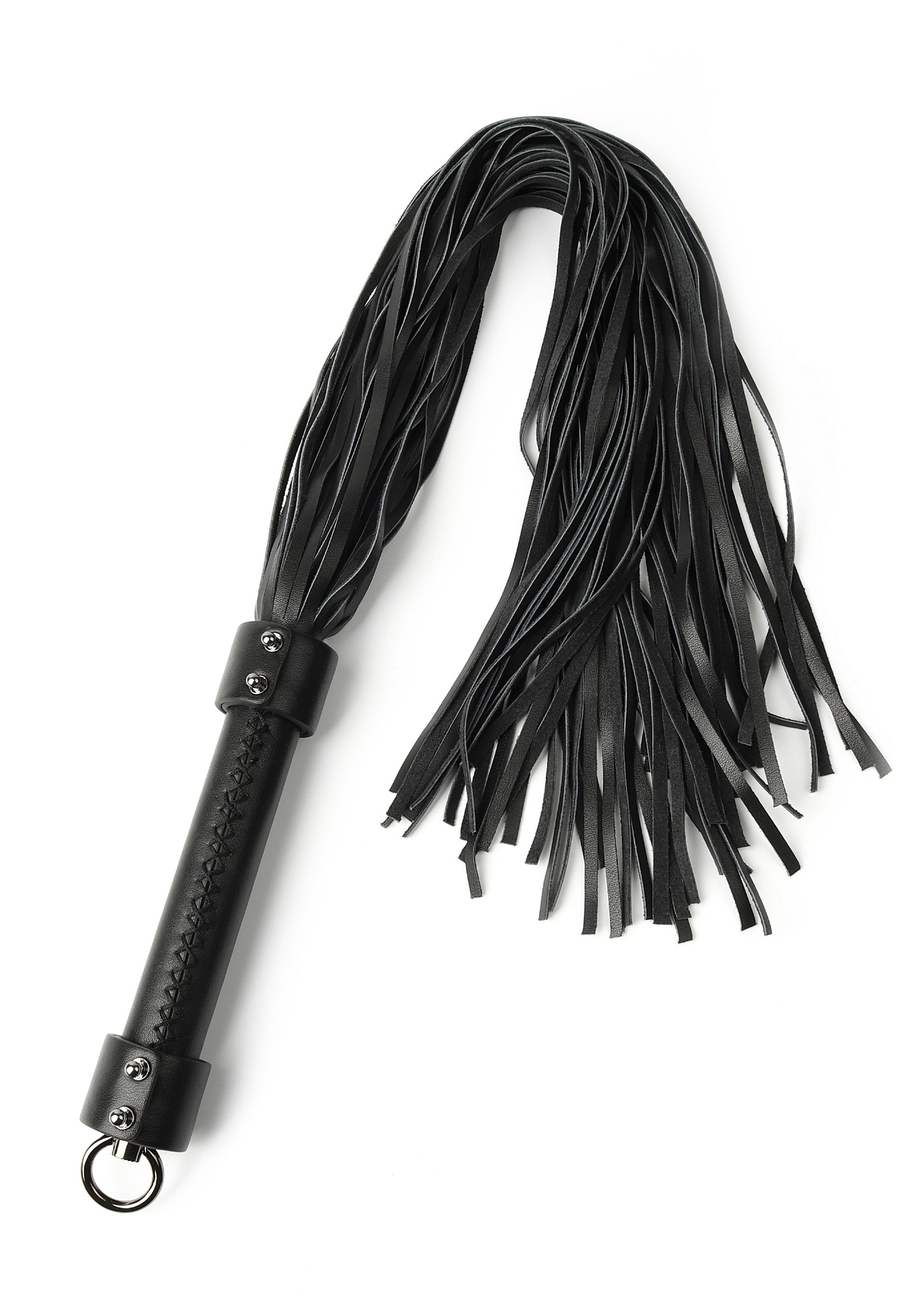 Accessoire BDSM Hidden Desire Genuine Leather Whip 75cm