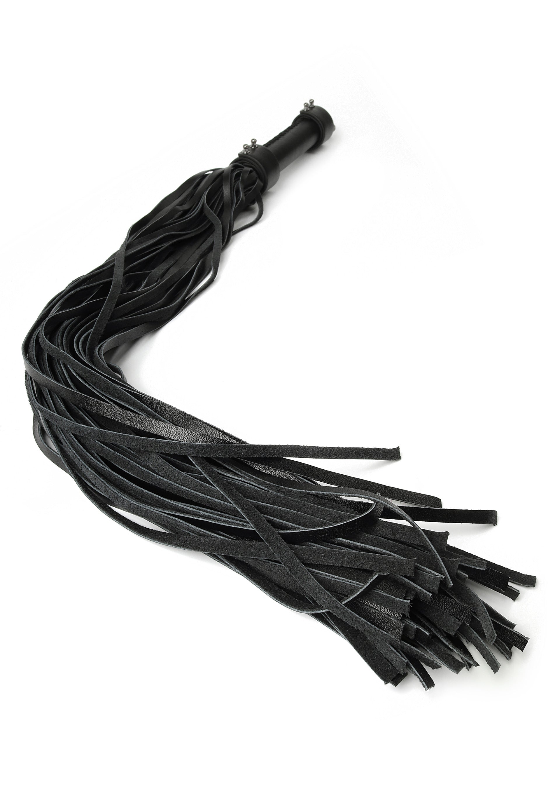 Accessoire BDSM Hidden Desire Genuine Leather Whip 75cm
