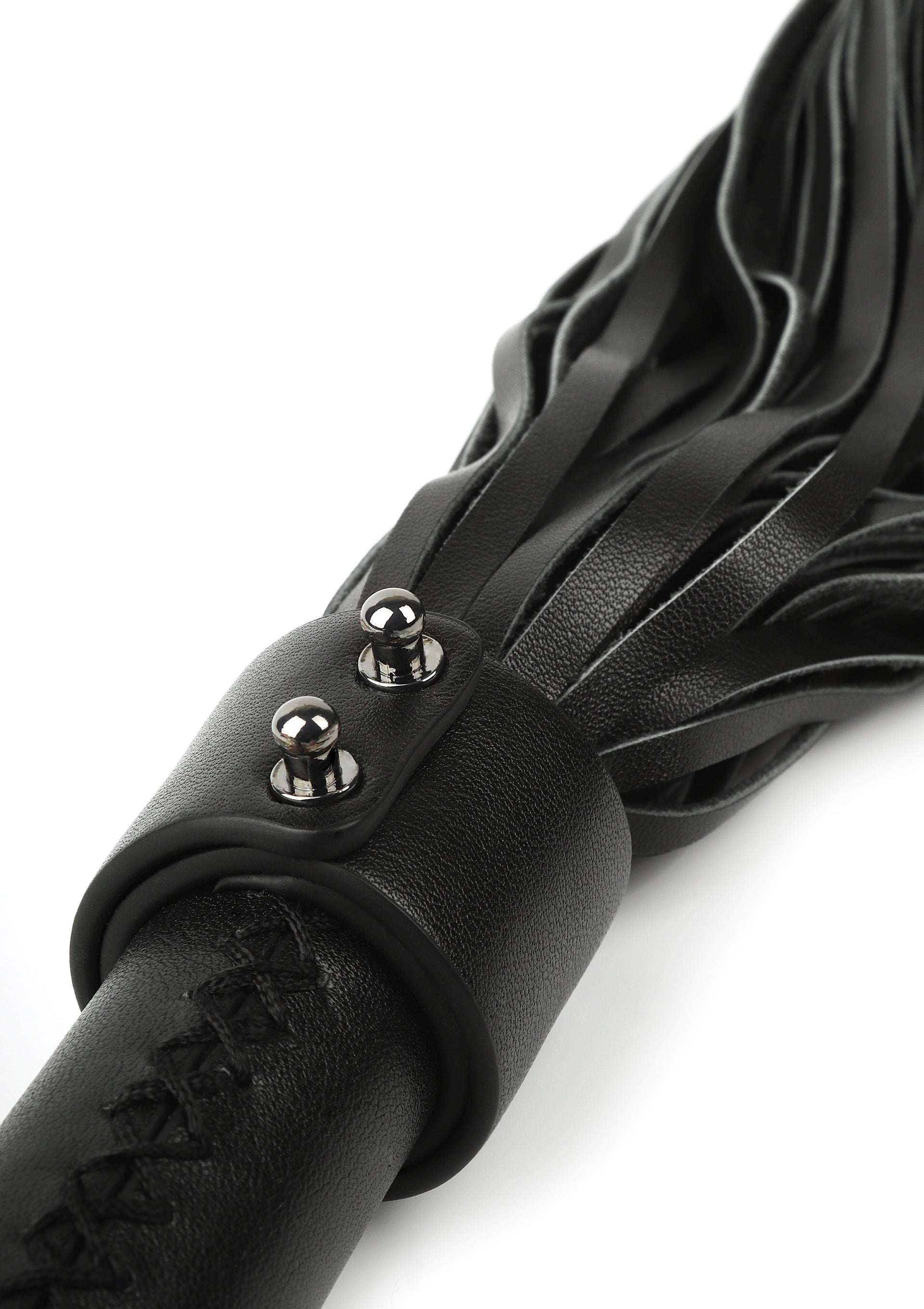 Accessoire BDSM Hidden Desire Genuine Leather Whip 75cm