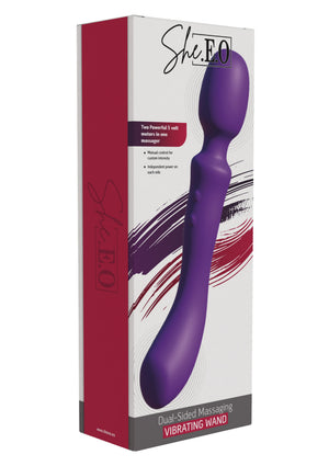 Masseur She.E.O. Dual-Sided Massaging Vibrating Wand