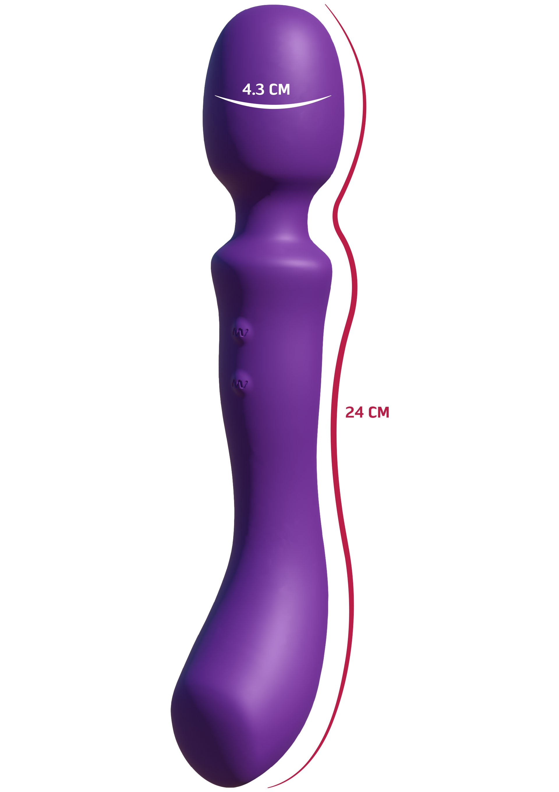 Masseur She.E.O. Dual-Sided Massaging Vibrating Wand