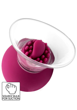 Stimulateur She.E.O. Vibrating & Rotating Nipple & Clitoral Pump