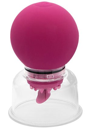 Stimulateur She.E.O. Vibrating & Rotating Nipple & Clitoral Pump