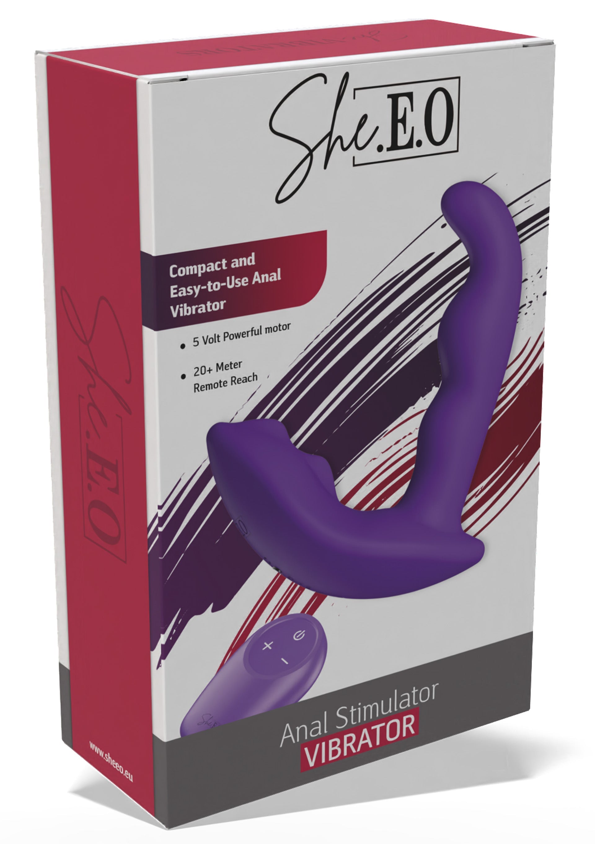 Jouet anal She.E.O. Anal Stimulator Vibrator