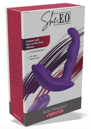 Jouet anal She.E.O. Anal Stimulator Vibrator