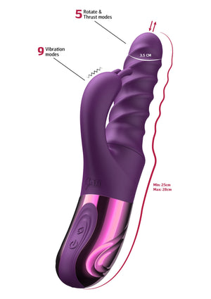 Vibromasseur She.E.O. Swirl Rabbit Vibrator