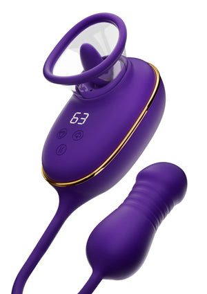Stimulateur She.E.O. Licking Clitoral Pump & Anal Stimulator