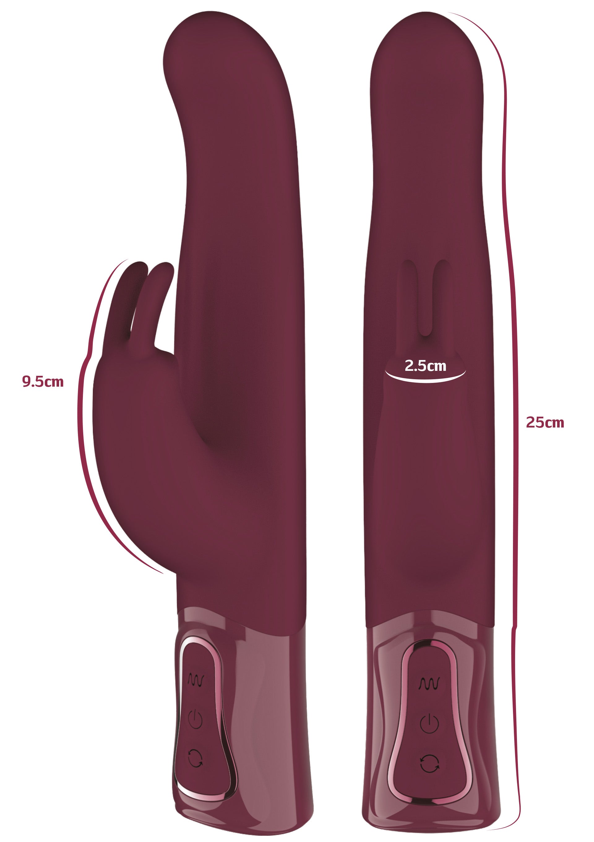 Vibromasseur She.E.O Rotating & Vibrating Thick Rabbit Vibrator