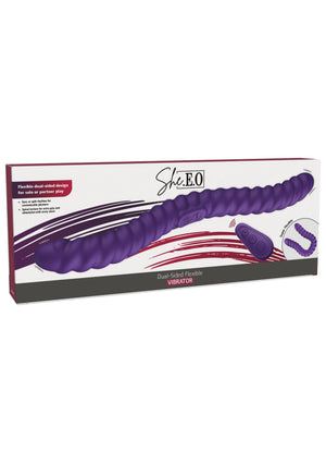 Vibromasseur She.E.O Dual-Sided Flexible Vibrator