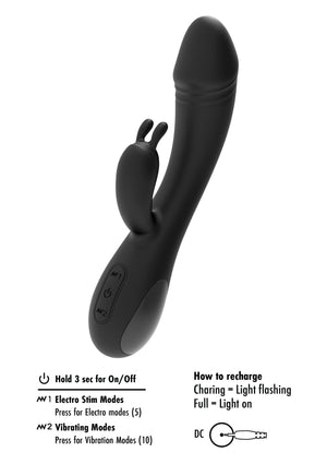 Vibromasseur She.E.O E-Stim Rabbit Vibrator