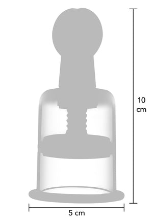 Stimulateur She.E.O. Nipple & Clitoral Suckers M/L