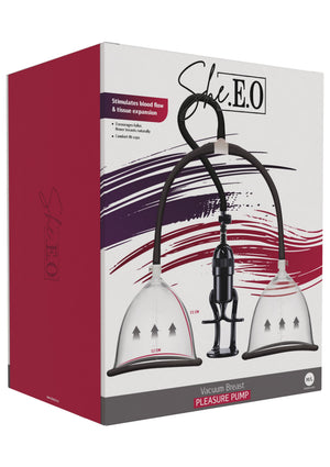 Stimulateur She.E.O. Vacuum Breast Pleasure Pump M/L