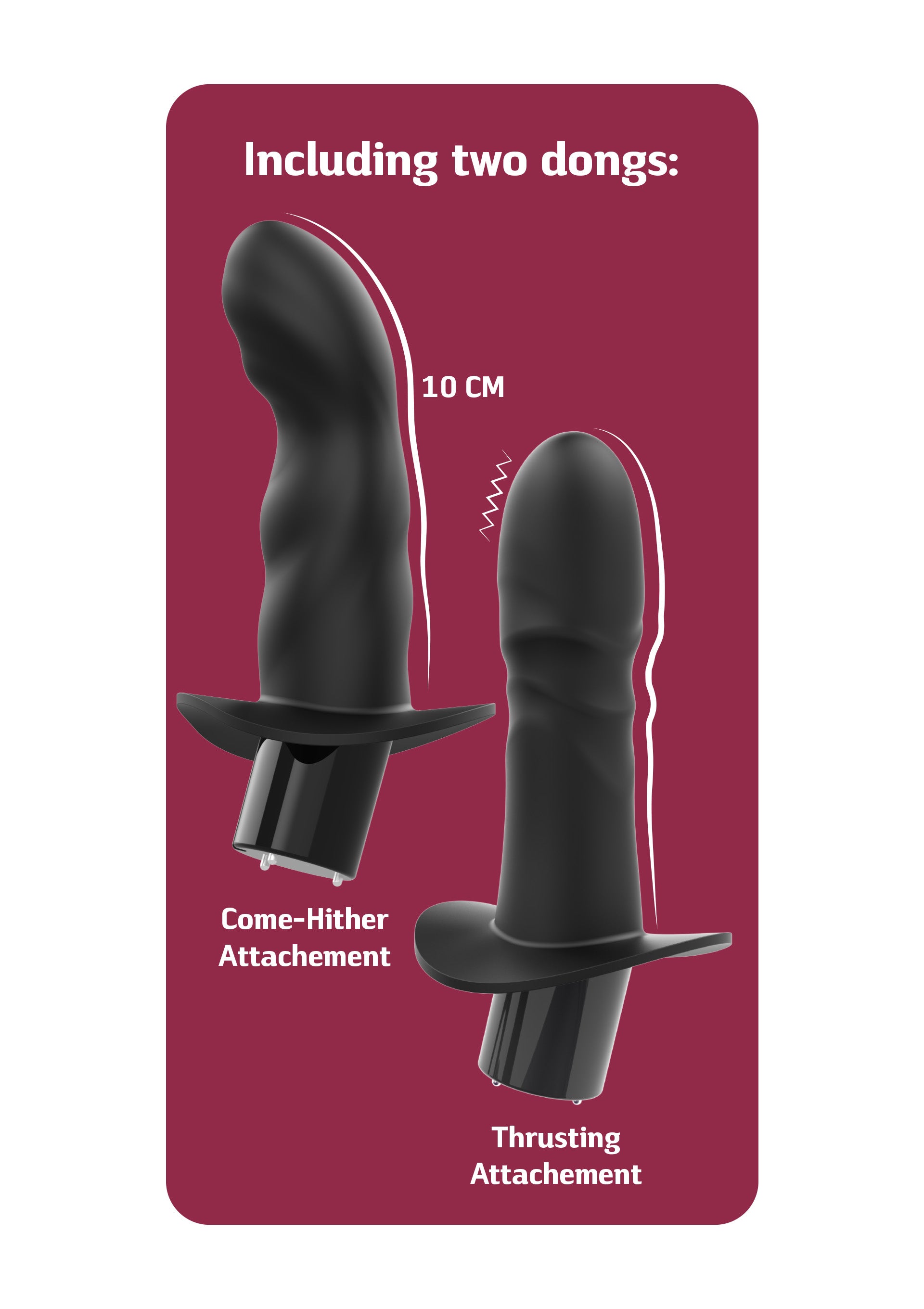 Accessoire She.E.O Rodea Fuck Seat including 2 Attachments