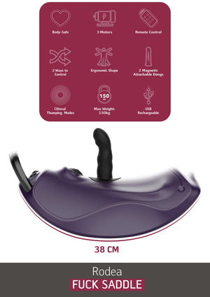 Accessoire She.E.O Rodea Fuck Seat including 2 Attachments