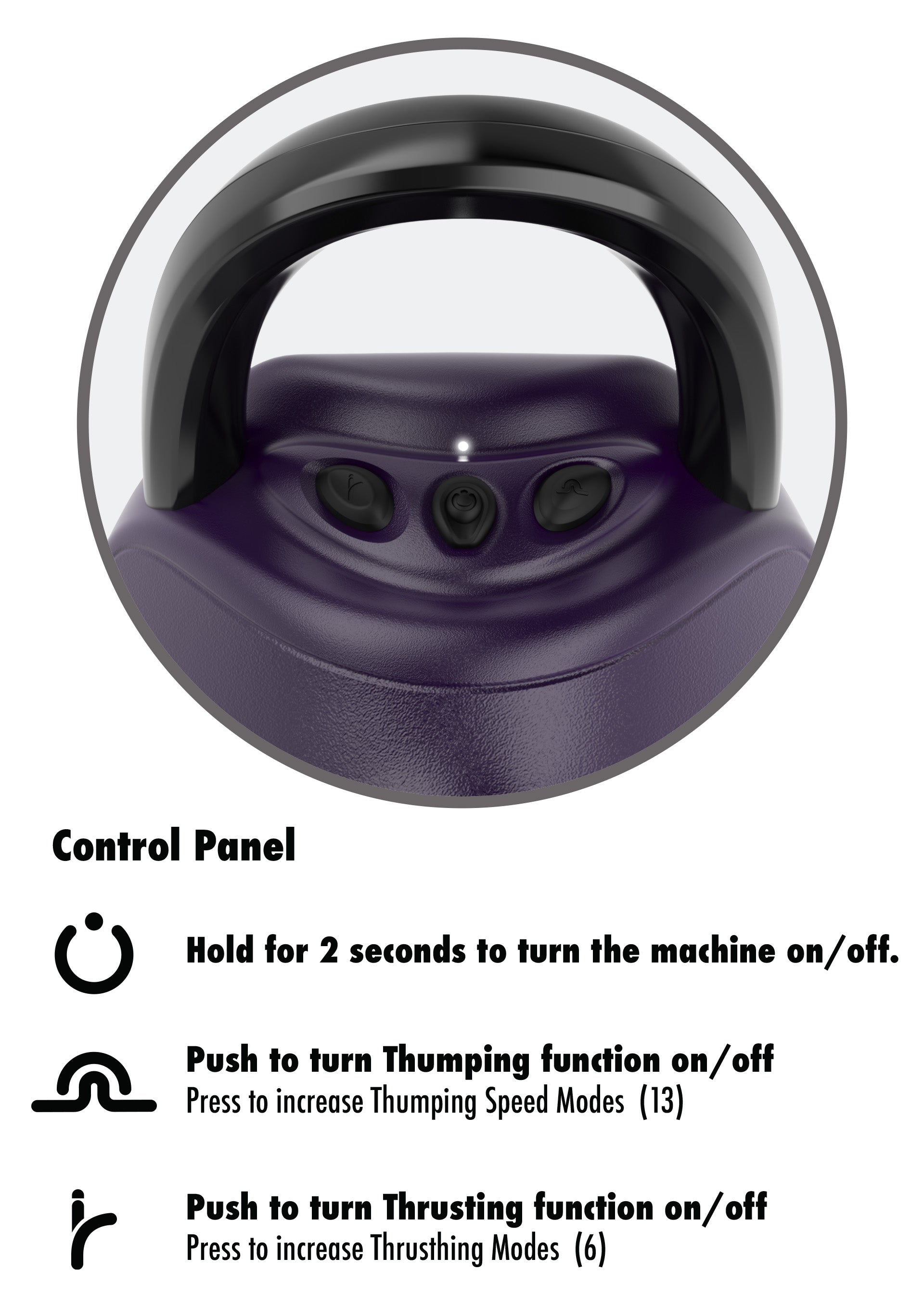 Accessoire She.E.O Rodea Fuck Seat including 2 Attachments