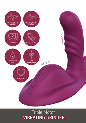 Vibromasseur She.E.O Triple Motor Vibrating Grinder