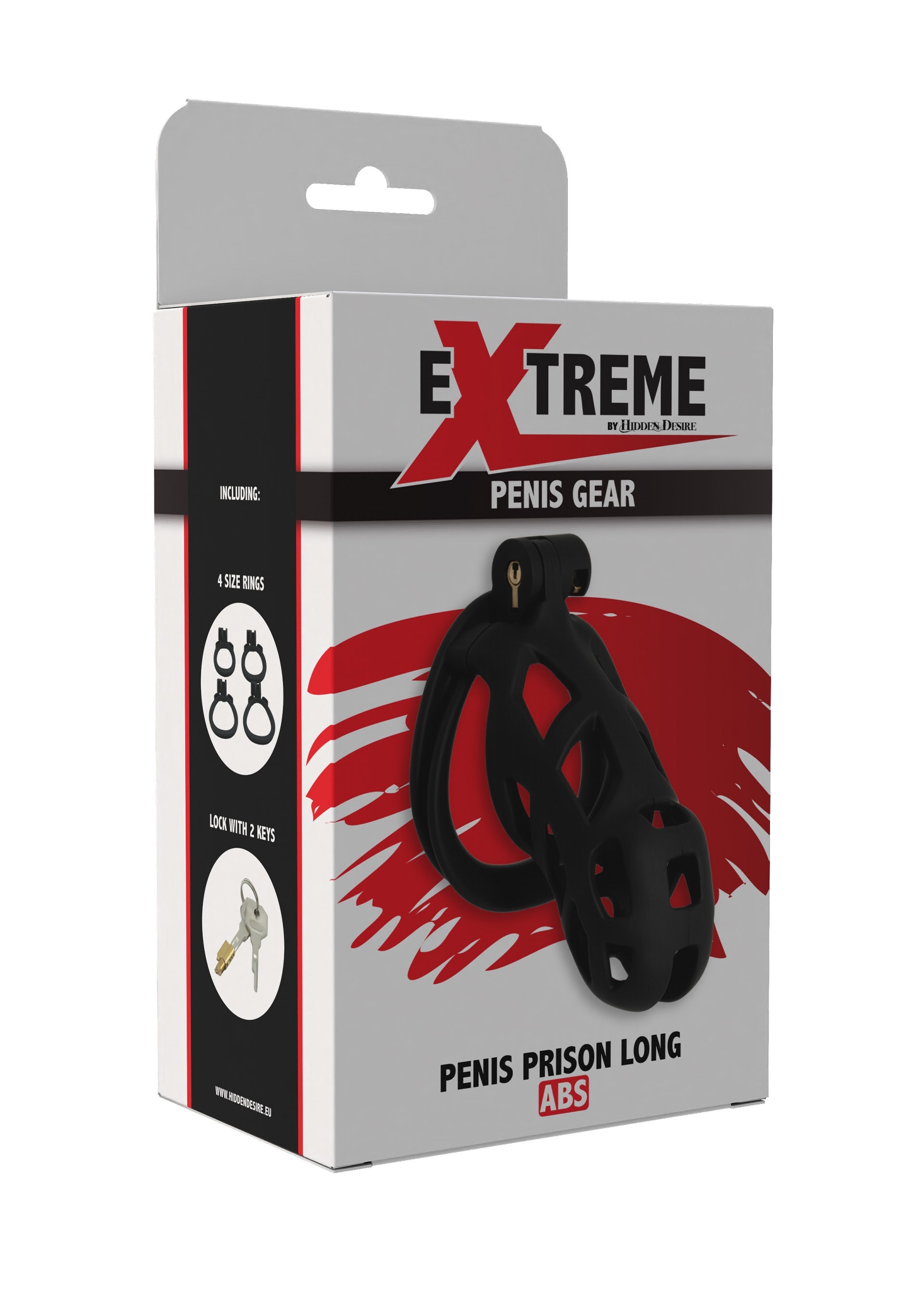 Accessoire BDSM Hidden Desire Penis Prison Cock Cage Long